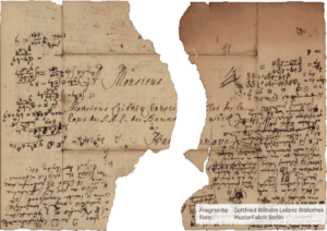 Fragment der Leibniz-Handschriften © MusterFabrik Berlin